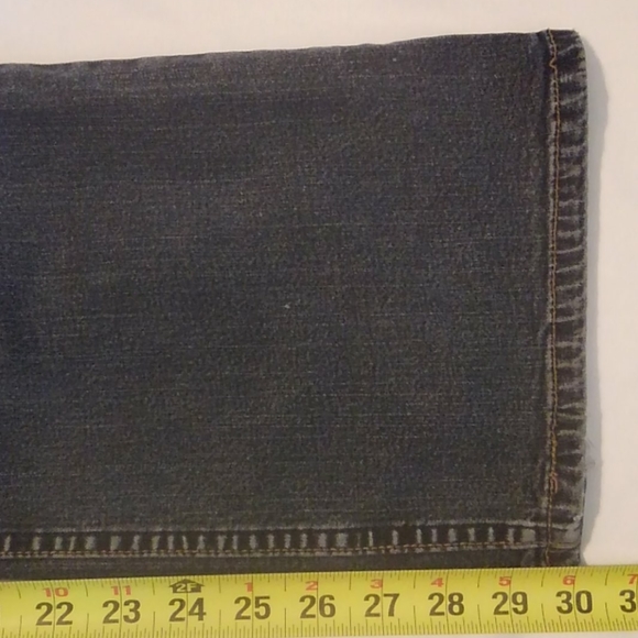 Levi Strauss Signature Bootcut Denim Blue Jeans 12 - Picture 4 of 8